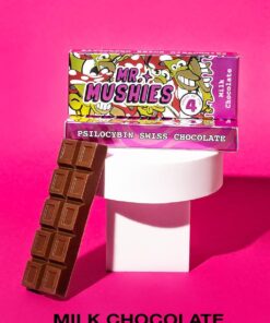 Mr Mushies Milk Chocolate Bar